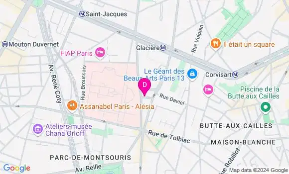 Localisation Franck Micelli