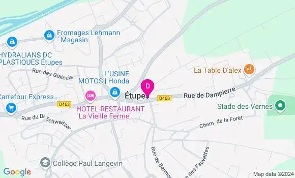 Localisation Laetitia Bramorski Manfroi