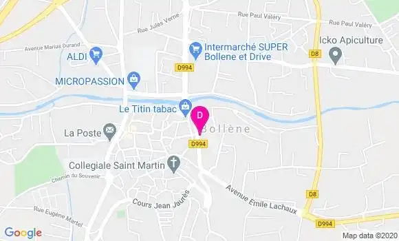 Localisation Marie Descamps