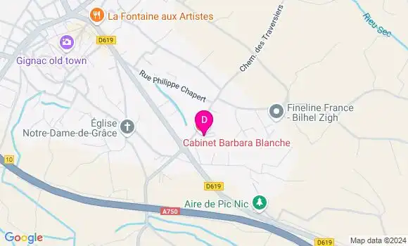 Localisation Pauline Santori