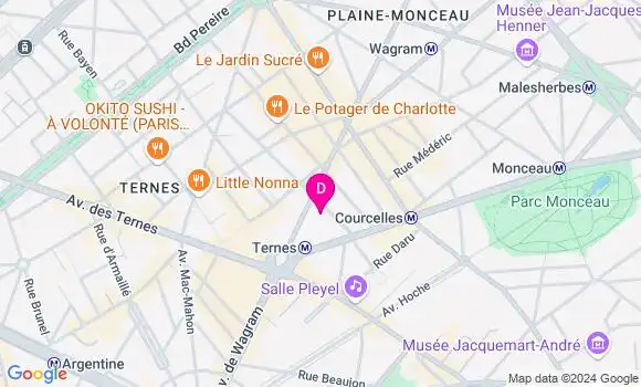 Localisation Marie Anne De Bideran