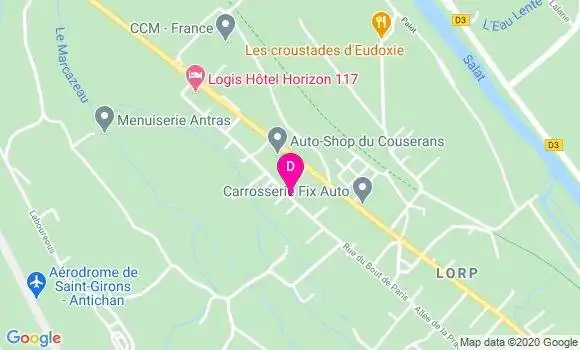 Localisation Frederic Bonnet