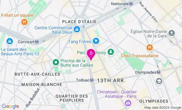 Localisation Emeline Leclerc