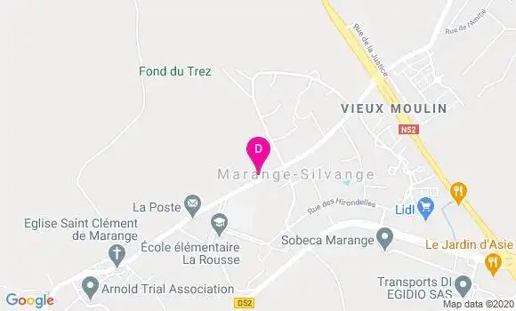 Localisation Laurent Arrigo