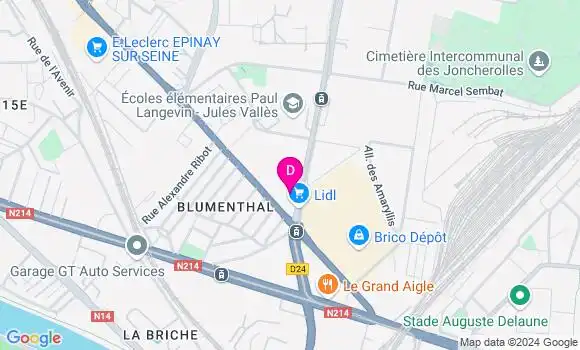 Localisation Samuel Saada