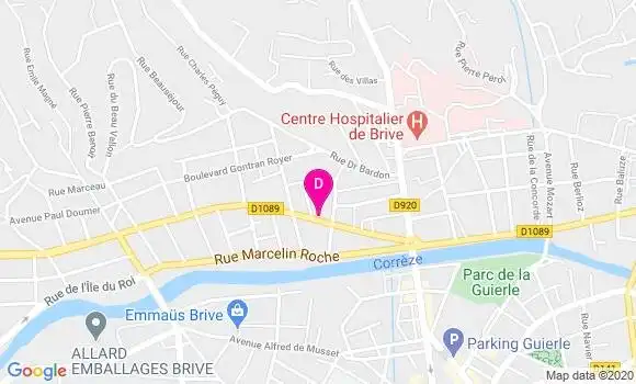 Localisation Caroline Cazenave