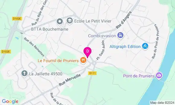 Localisation Margaux Danneels