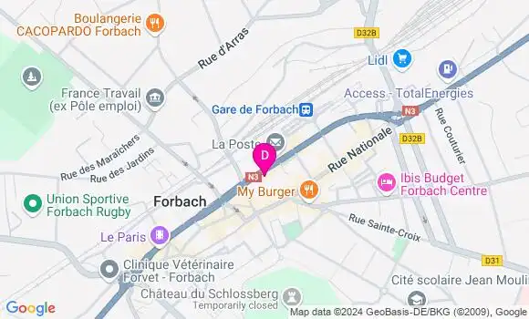 Localisation Justine Schub