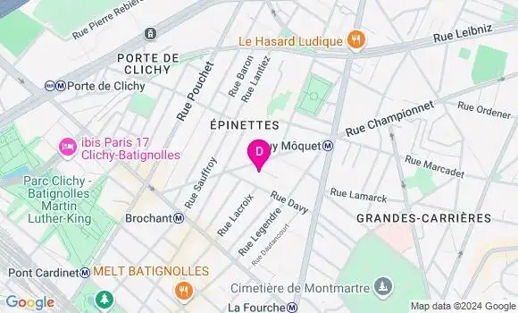 Localisation Emmanuelle Dahan