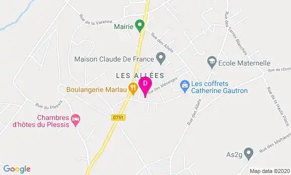 Localisation Catherine Dekerle