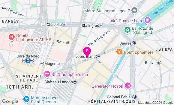 Localisation Marc Rosemont