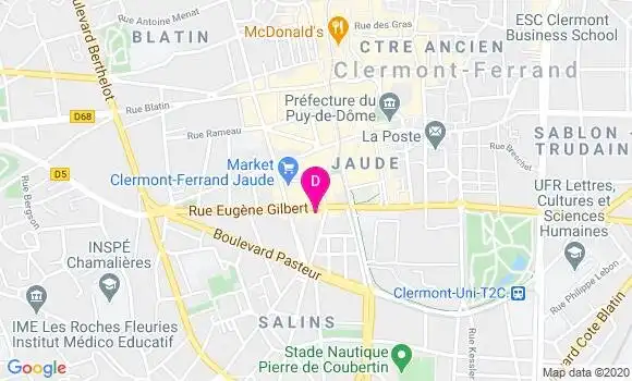 Localisation Bertrand Plane
