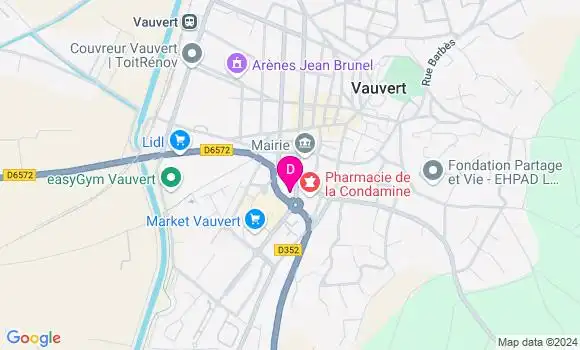 Localisation Incy Bendeddouche