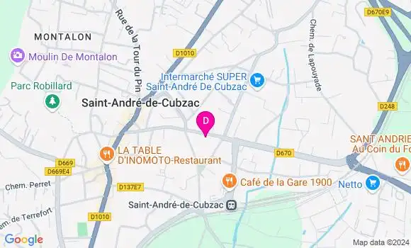 Localisation Lucie Birot