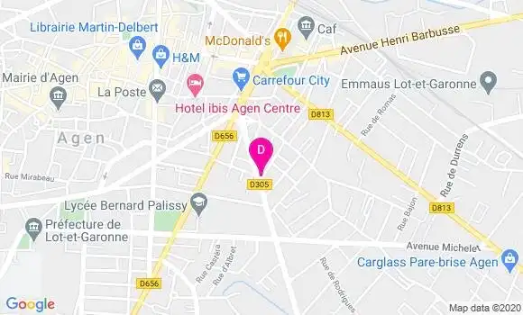Localisation Anne Marcelis Laffond