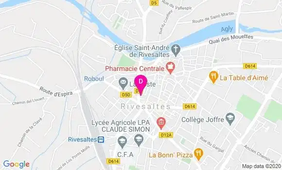 Localisation Francois Founau
