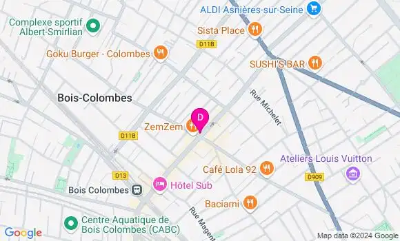 Localisation Carolina Andrade