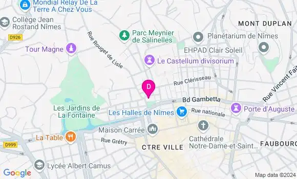 Localisation Antoine Canioni