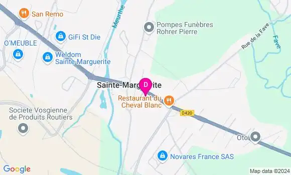 Localisation Nathan Gegout