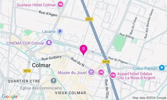 Localisation Ines Secen