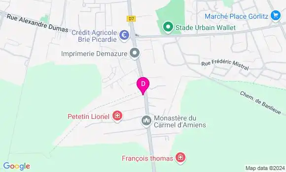 Localisation Thomas Thieullet