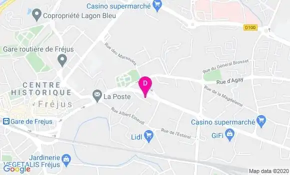 Localisation Sophie Berbache