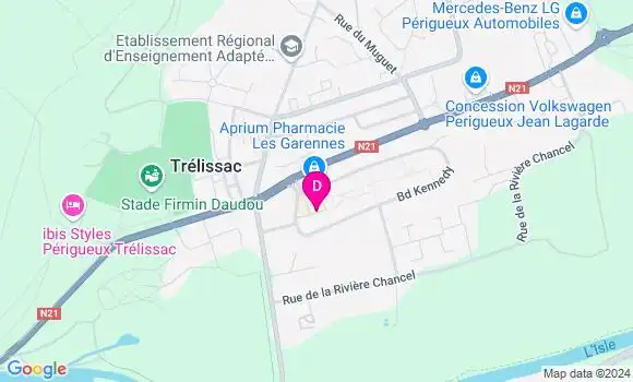Localisation Bianca Delamare Deboutteville
