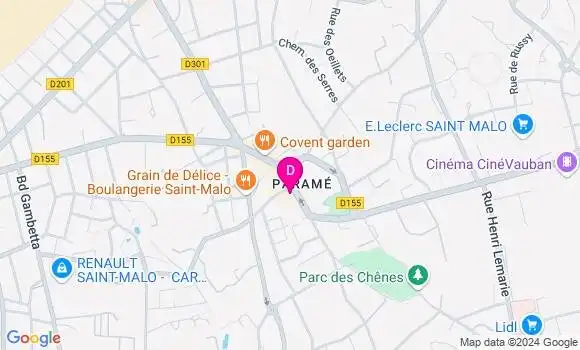 Localisation Robin Drut
