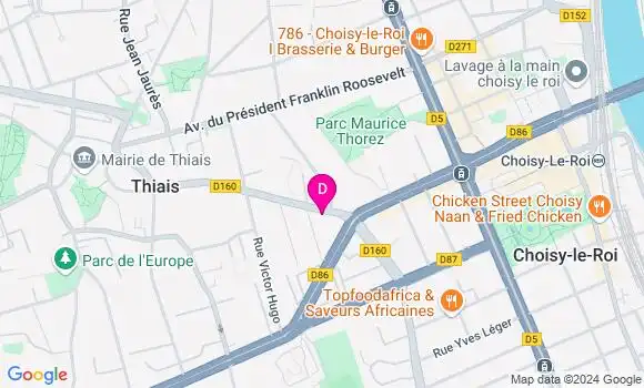 Localisation Thibaud Le Monnier