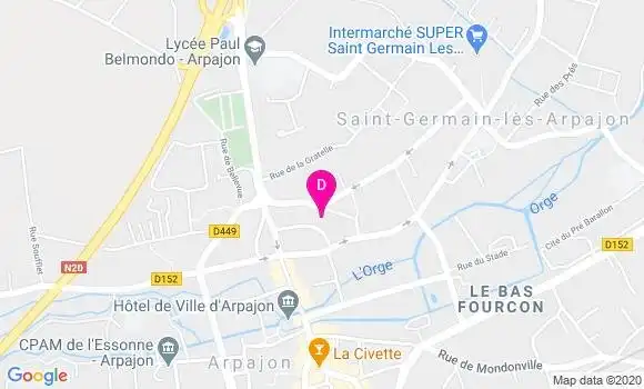 Localisation Frederic Donne