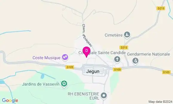 Localisation Marion Del Fabbro