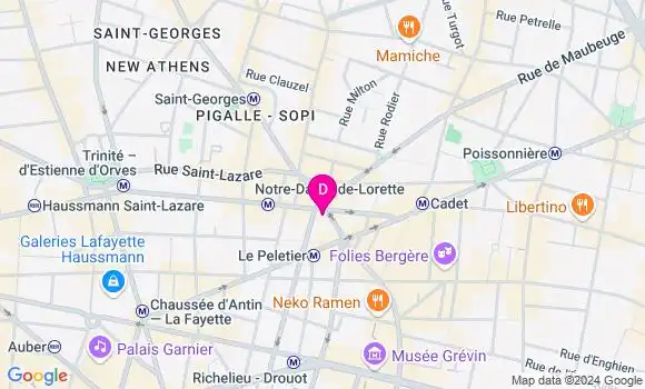 Localisation Margaux Rioual