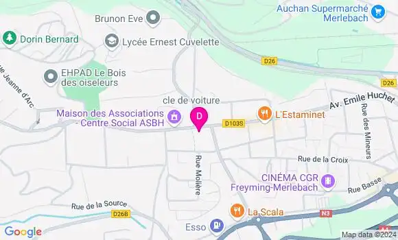 Localisation Joffrey Streiff