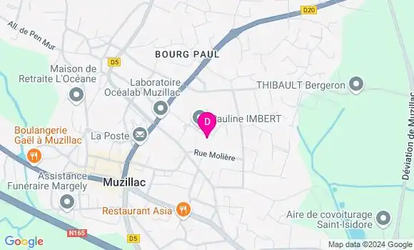 Localisation Emilie Gambaud