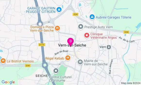 Localisation Pacome Huet