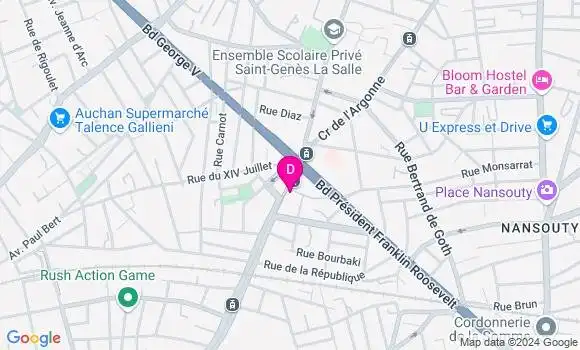 Localisation Clement Lamothe
