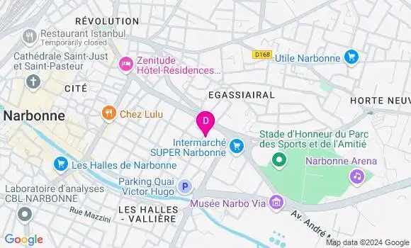 Localisation Berenice Foch Finance