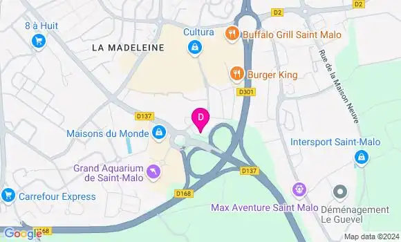 Localisation Astrid Loiseau