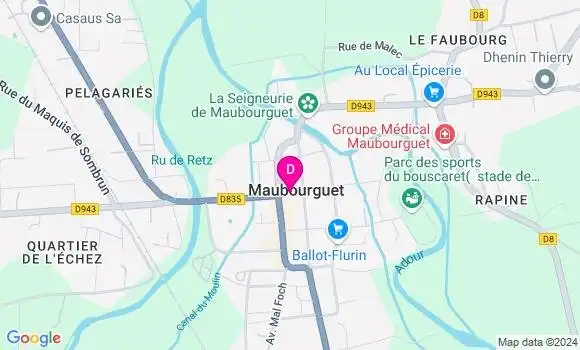 Localisation Godefroy Maury