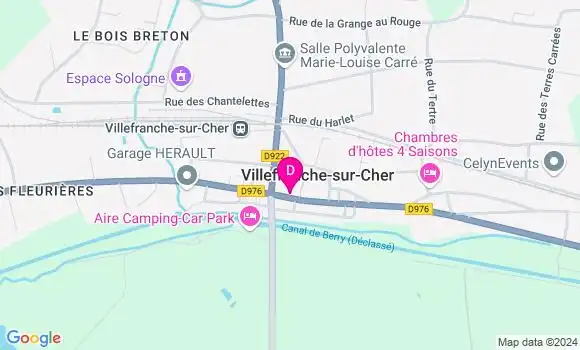 Localisation Jean Claude Lucet
