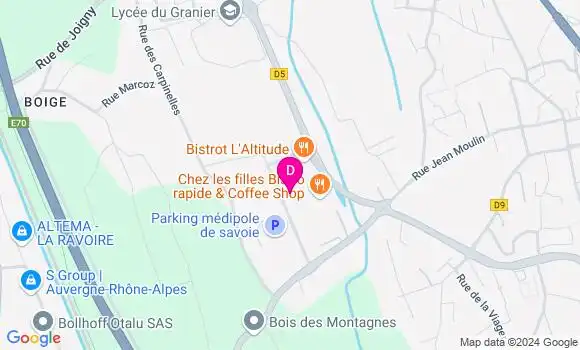 Localisation Alexia Burdel