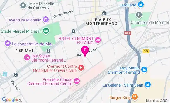 Localisation Solange Thedrez