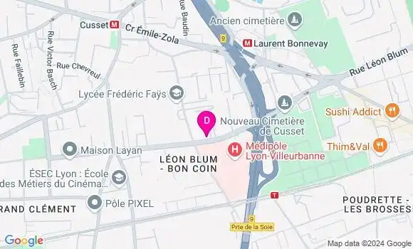 Localisation Thomas Miras