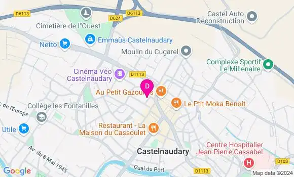 Localisation Romane Laborde