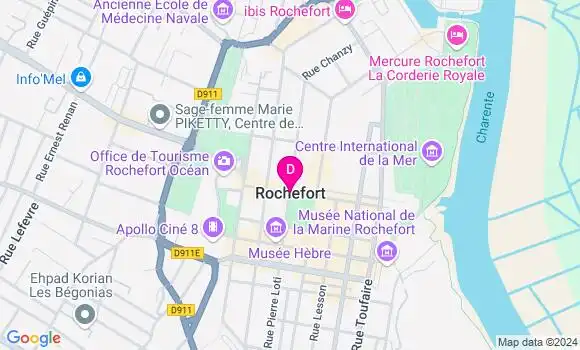 Localisation Marie Bodin