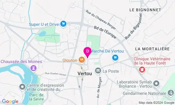 Localisation Agathe Delamare