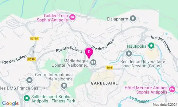 Localisation Camille Gestin