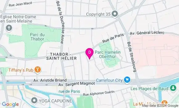 Localisation Robin Masson