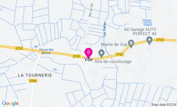 Localisation Géraldine Morau