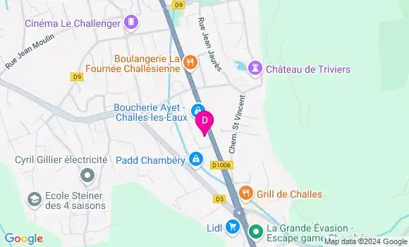 Localisation Bettina Vieillard